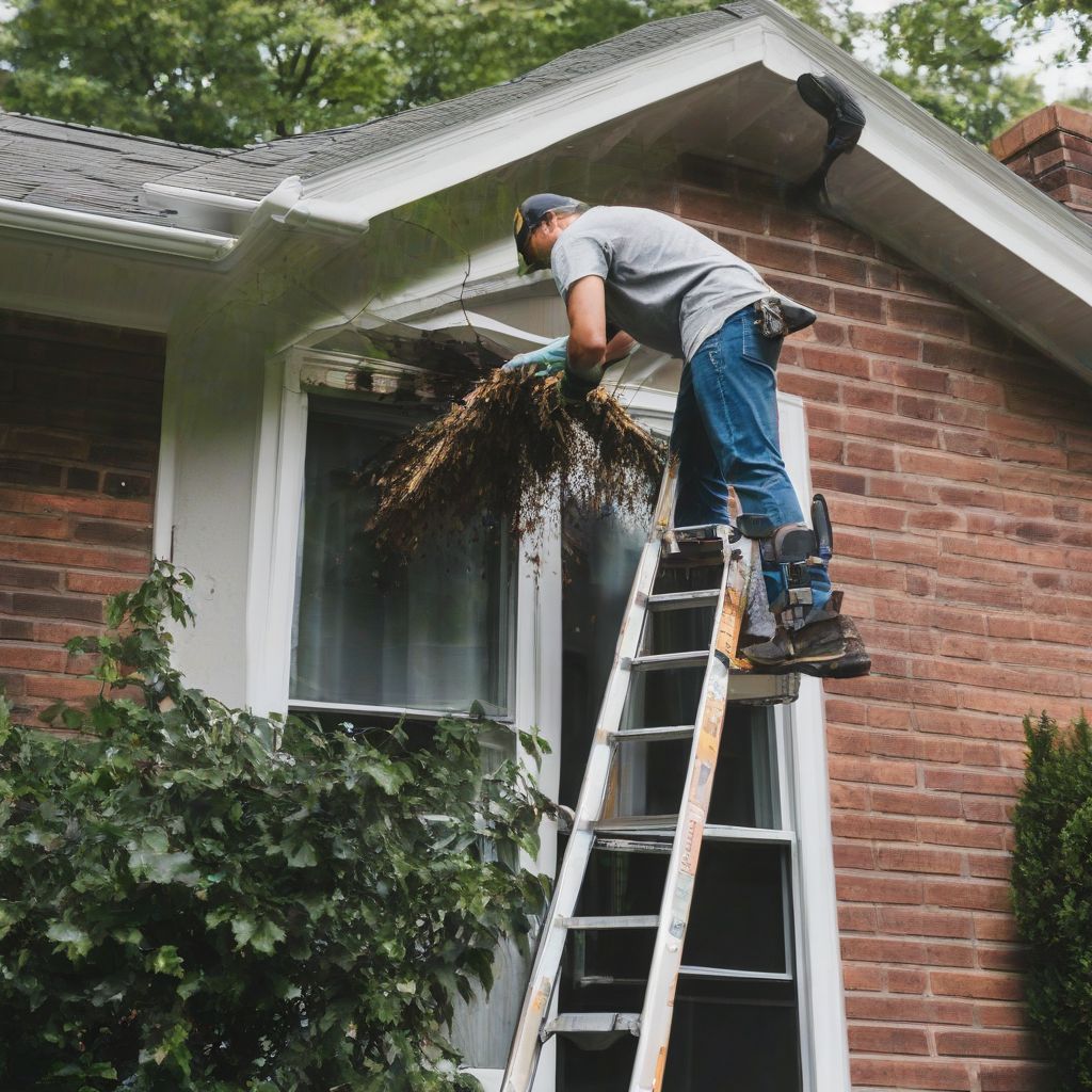 Cleaning Gutters