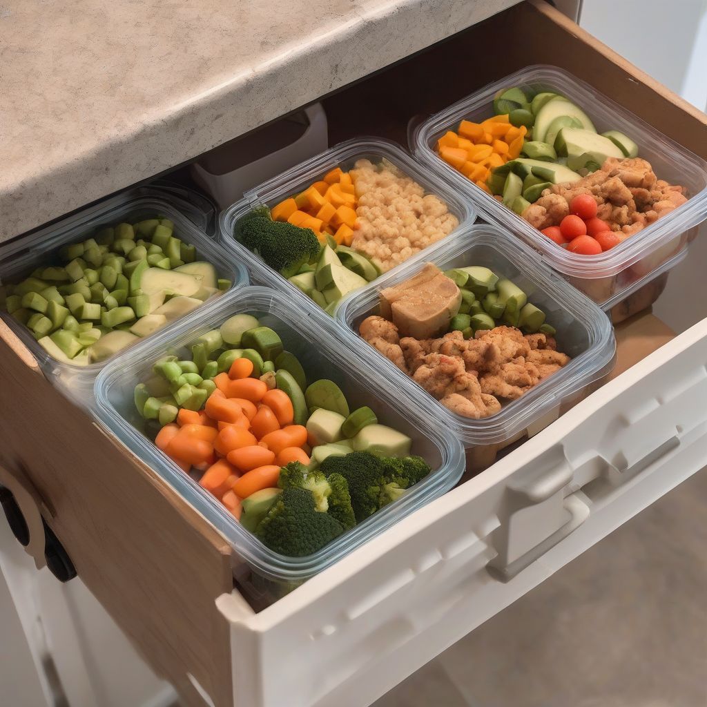 Meal prep delivery boxes